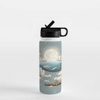 Ocean Meets Sky Water Bottle Gallery Image 1