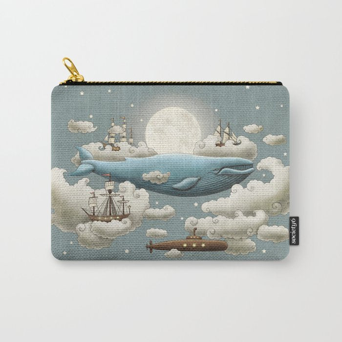 Ocean Meets Sky Carry All Pouch Gallery Image 1