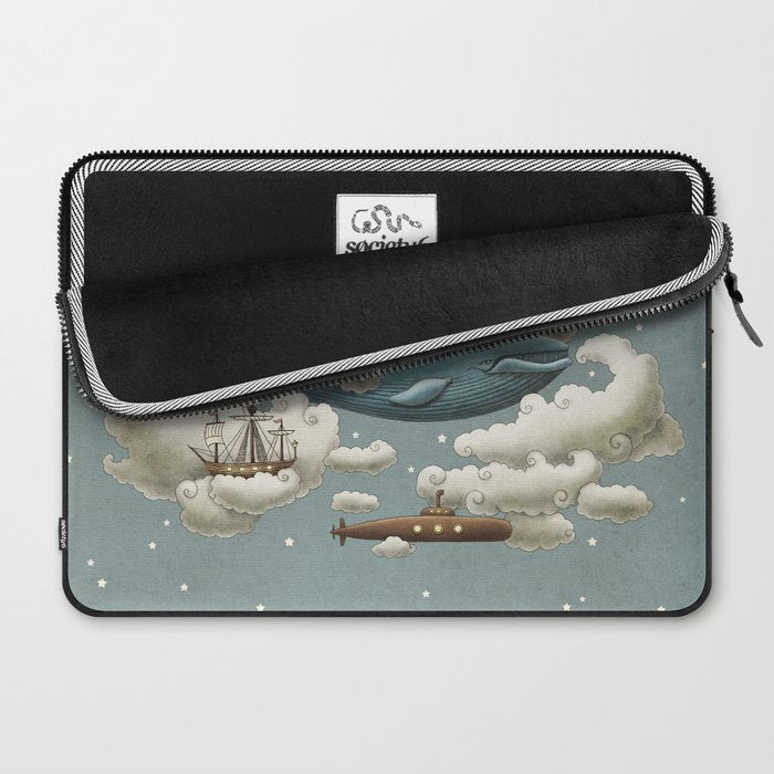 Ocean Meets Sky Laptop Sleeve Gallery Image 2