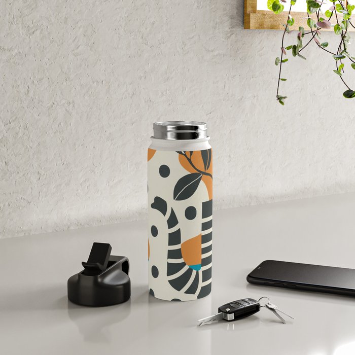 Teapot Garden 6 Water Bottle Gallery Image 4