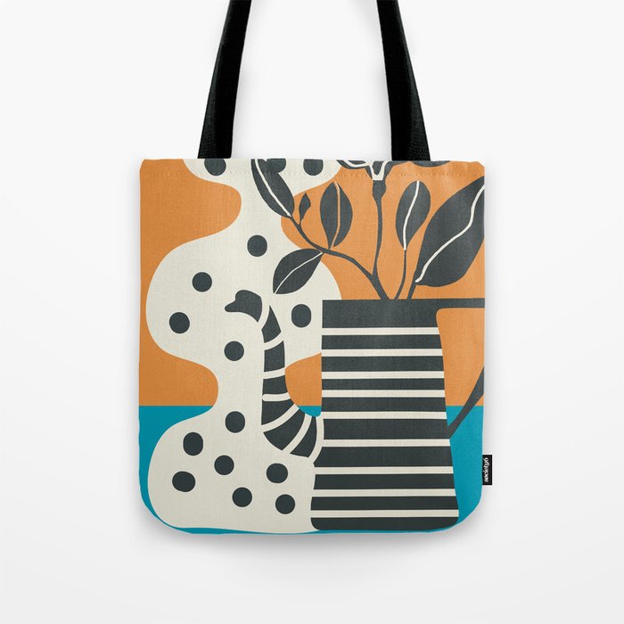 Teapot Garden 6 Tote Bag Gallery Image 1
