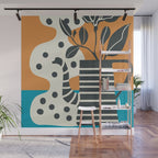 Teapot Garden 6 Wall Mural Gallery Image 1