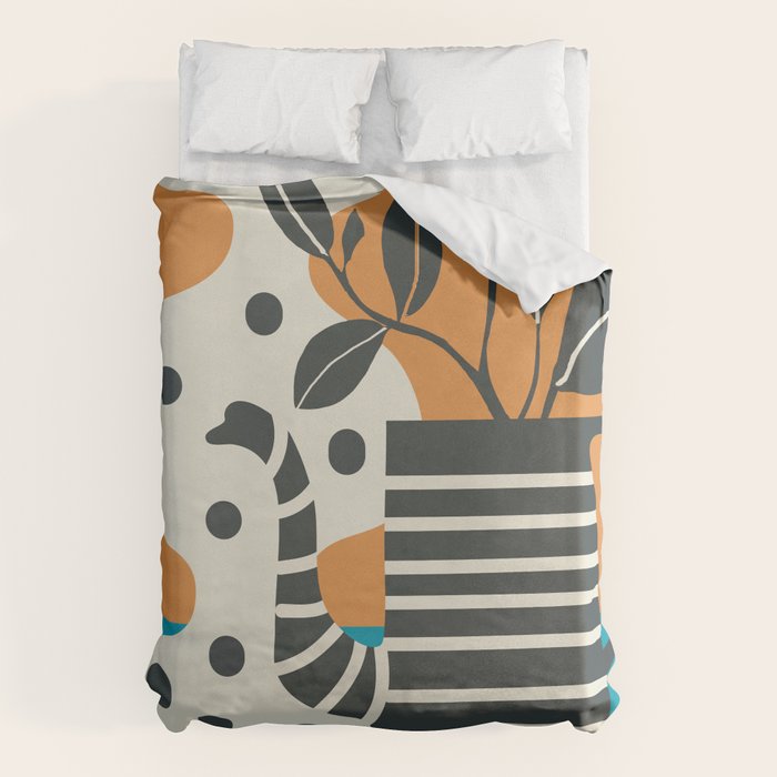 Teapot Garden 6 Duvet Cover Gallery Image 6