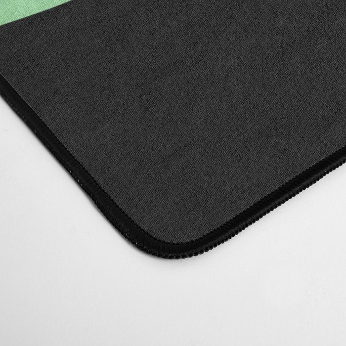 Mint Cow Print Desk Mat Gallery Image 4