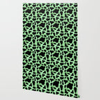 Mint Cow Print Wallpaper Gallery Image 2