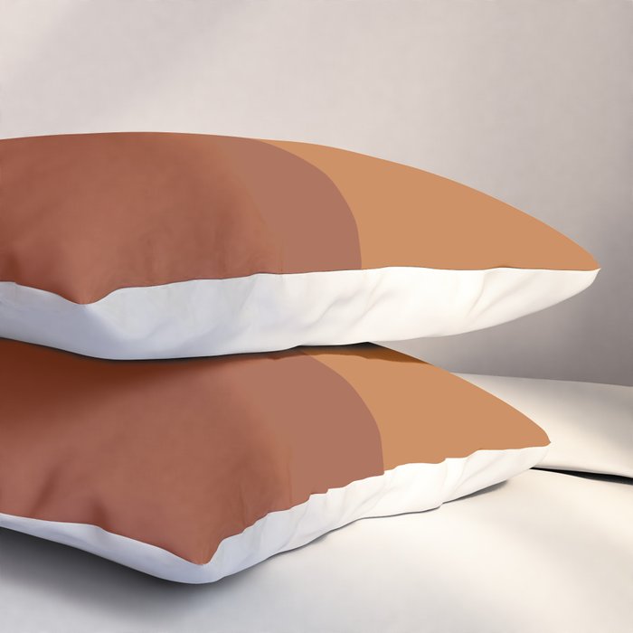 Color Block Abstract VIII Pillow Sham Gallery Image 3