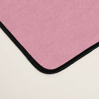 Mid Century Modern Scandinavian Geometric Abstract 354 Pink Yellow and Orange Desk Mat Gallery Image 4