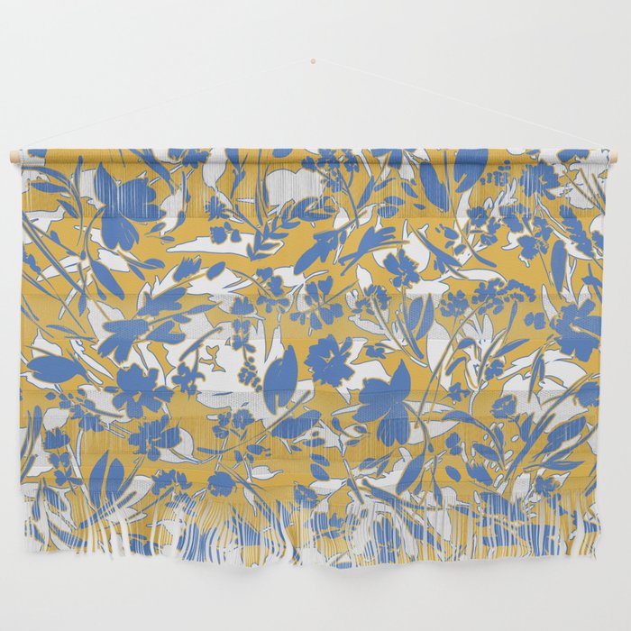 Simplistic silhouette flowers YB Wall Hanging Gallery Image 1