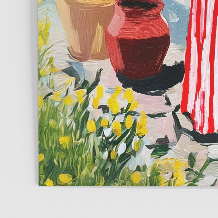 Red Dress by the Sea Poster Gallery Image 3