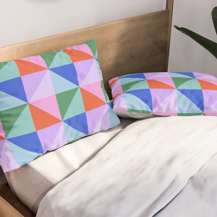 Kaleidoscope - brights Pillow Sham Gallery Image 2