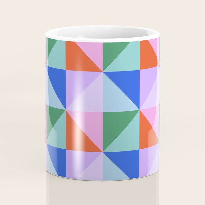 Kaleidoscope - brights Coffee Mug Gallery Image 4
