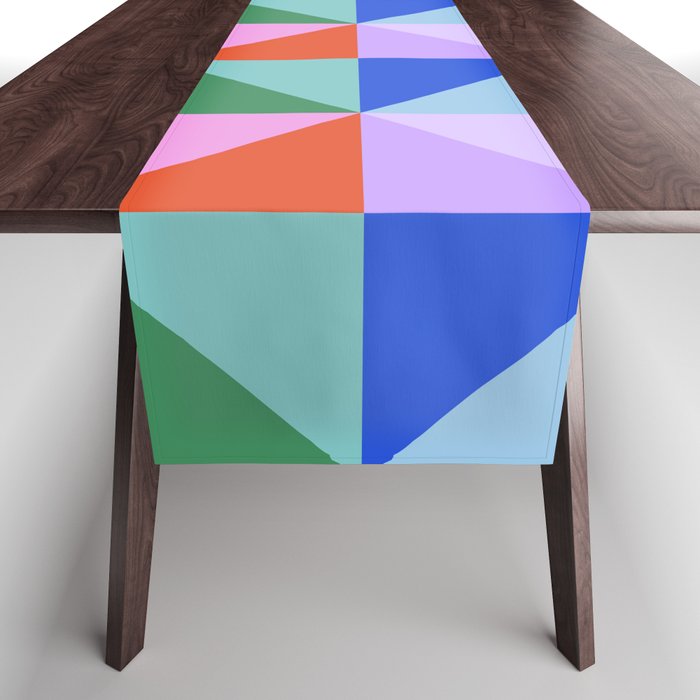 Kaleidoscope - brights Table Runner Gallery Image 1