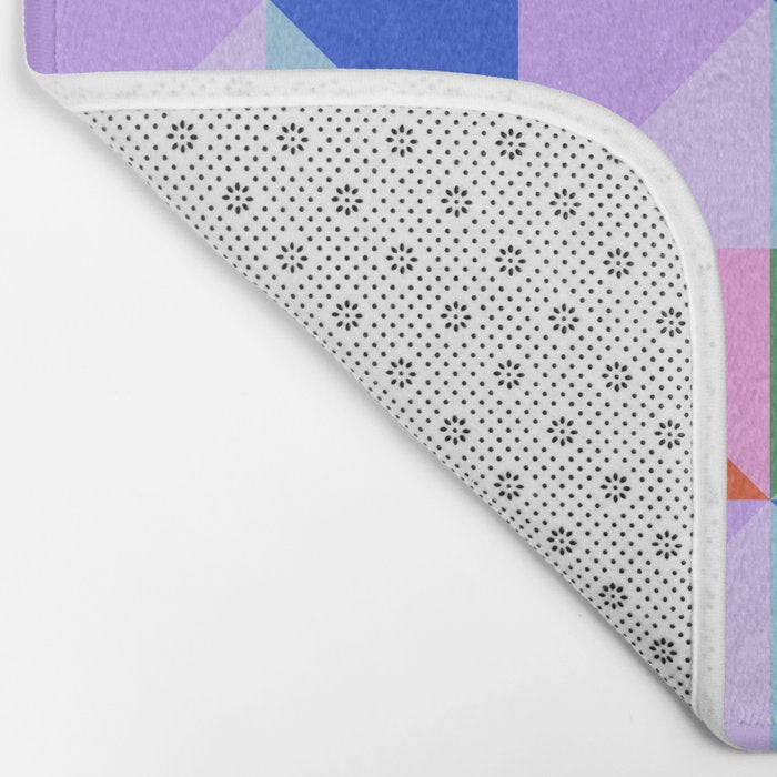 Kaleidoscope - brights Bath Mat Gallery Image 2