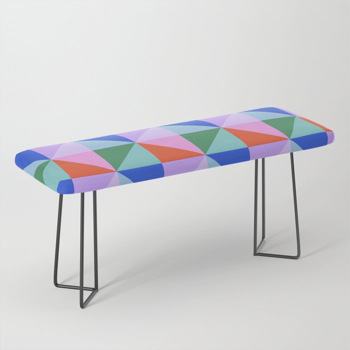 Kaleidoscope - brights Bench Gallery Image 1