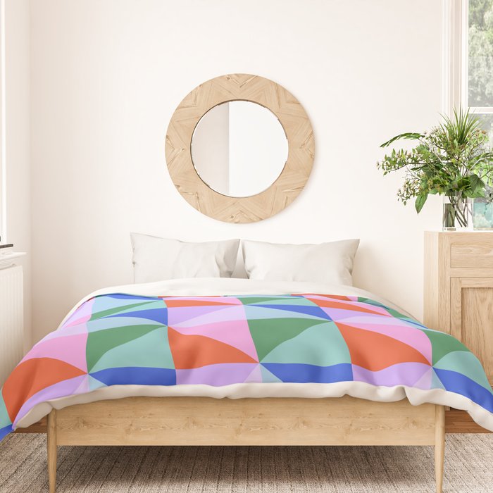 Kaleidoscope - brights Duvet Cover Gallery Image 3