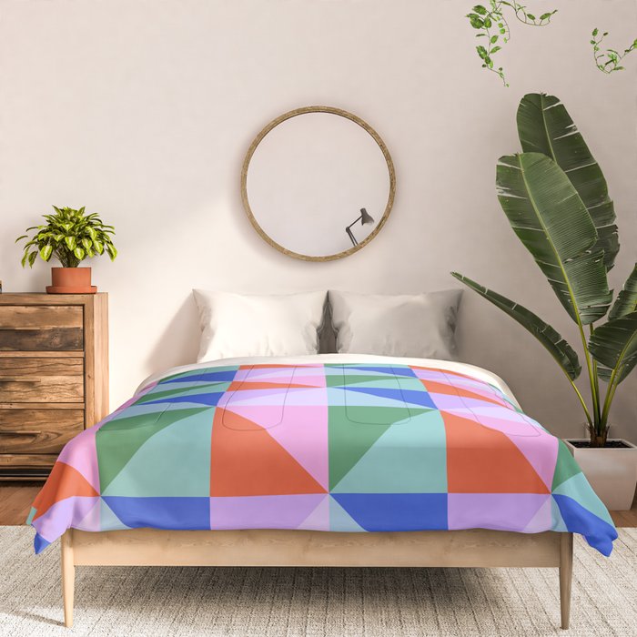 Kaleidoscope - brights Comforter Gallery Image 3