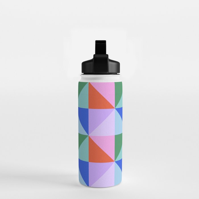 Kaleidoscope - brights Water Bottle Gallery Image 2