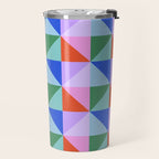 Kaleidoscope - brights Travel Mug Gallery Image 2