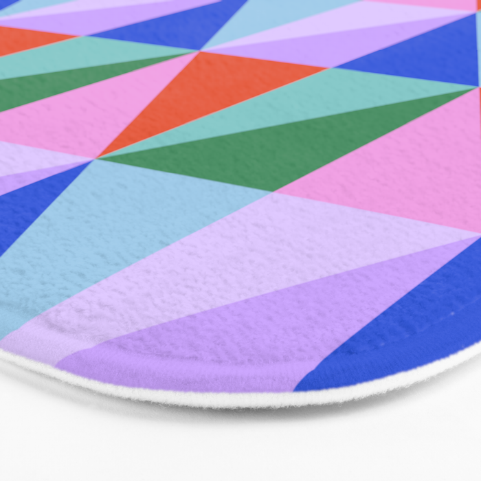 Kaleidoscope - brights Bath Mat Gallery Image 3
