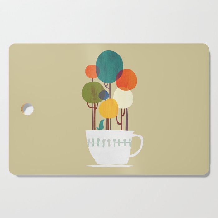 Life in a cup Cutting Board Gallery Image 1