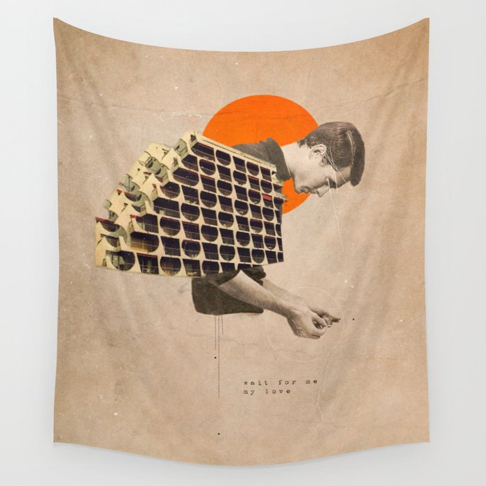Wait For Me Wall Tapestry Gallery Image 1