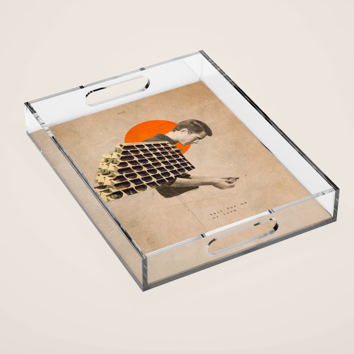 Wait For Me Acrylic Tray Gallery Image 1