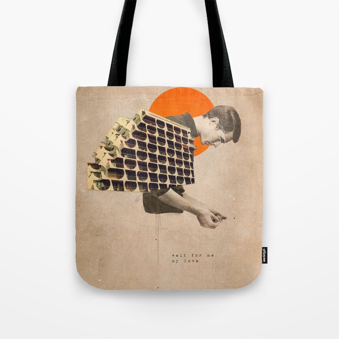Wait For Me Tote Bag Gallery Image 1