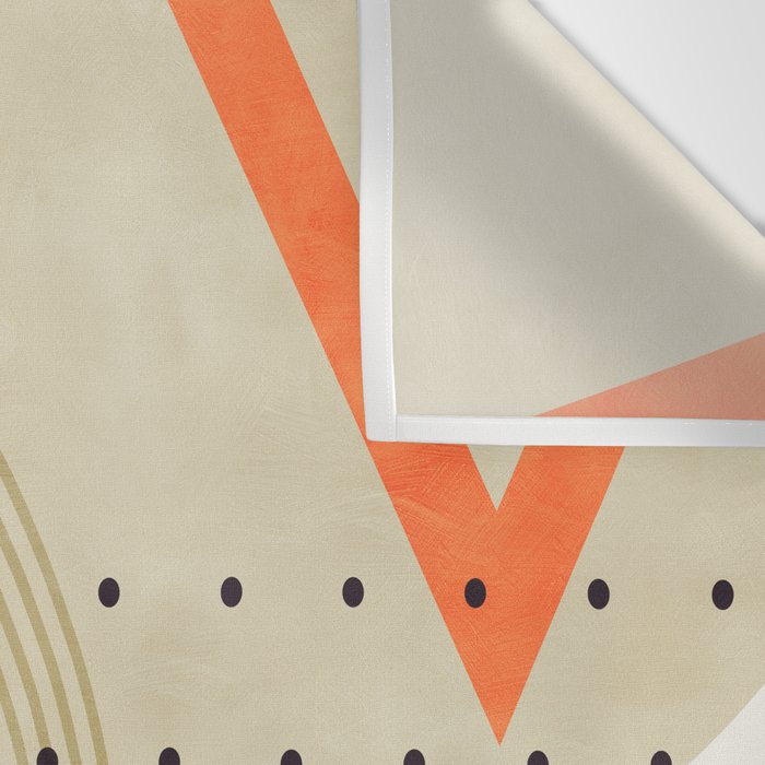 mid century geometry 2021 3 Wall Tapestry Gallery Image 3