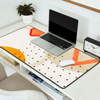 mid century geometry 2021 3 Desk Mat Gallery Image 2