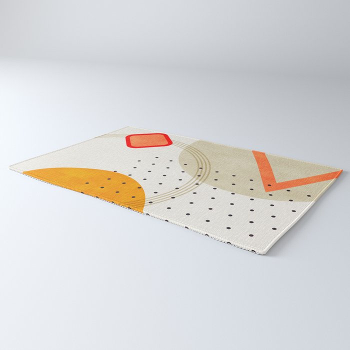 mid century geometry 2021 3 Rug Gallery Image 3