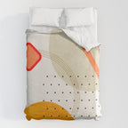 mid century geometry 2021 3 Duvet Cover Gallery Image 6