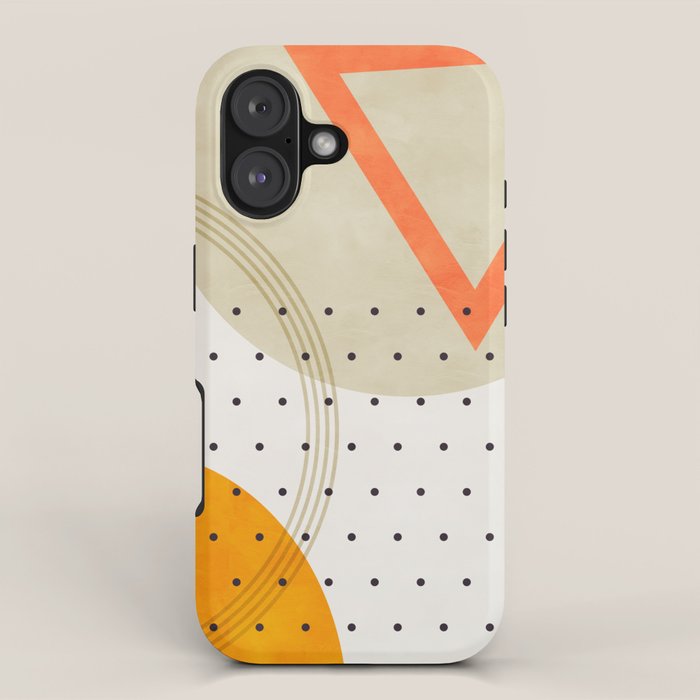 mid century geometry 2021 3 iPhone Case Gallery Image 1