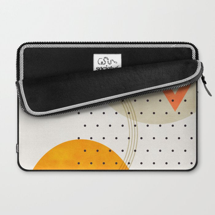 mid century geometry 2021 3 Laptop Sleeve Gallery Image 2