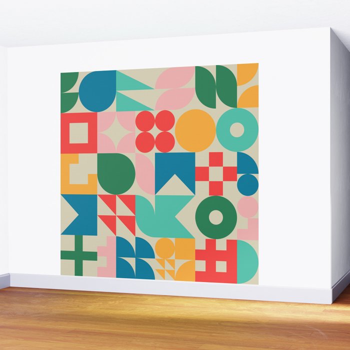 BAUHAUS POP VIENNA Wall Mural Gallery Image 2