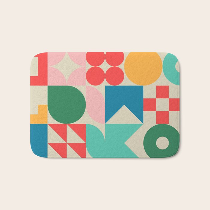 BAUHAUS POP VIENNA Bath Mat Gallery Image 1