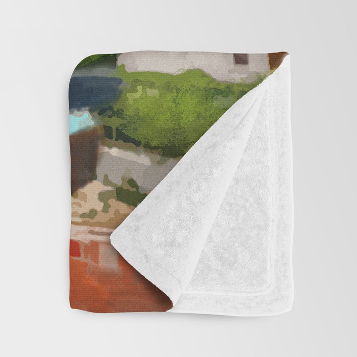 Amalfi Sunshine Grove Throw Blanket Gallery Image 3