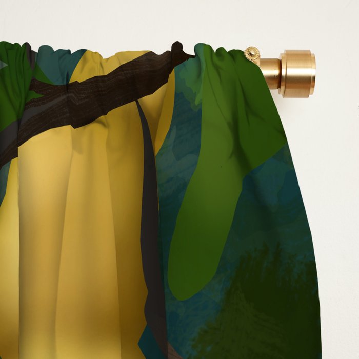 Amalfi Sunshine Grove Window Curtain Gallery Image 2