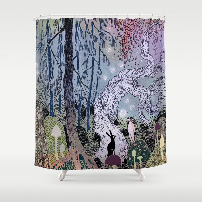 Child of the Woods Shower Curtain Gallery Image 1