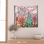 Cancer Zodiac Garden Wall Tapestry Gallery Image 2