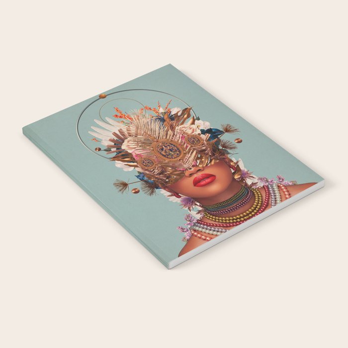 Blossom in a golden asymmetry Notebook Gallery Image 2