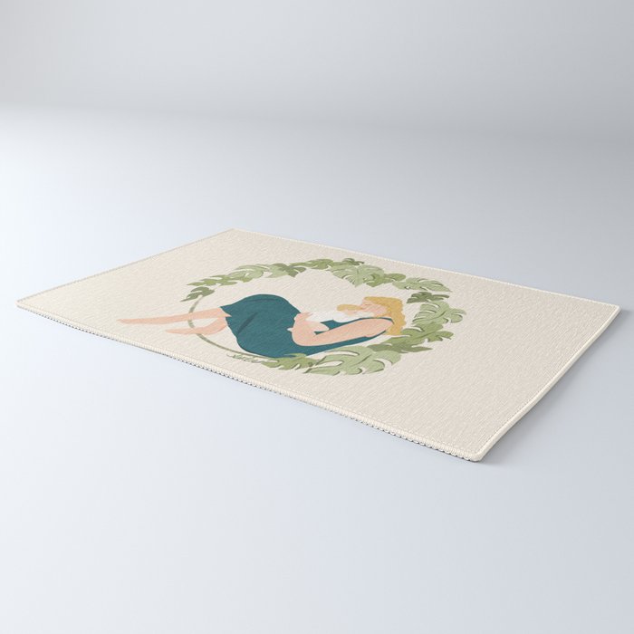 Maternal Bond (Blond) Rug Gallery Image 3