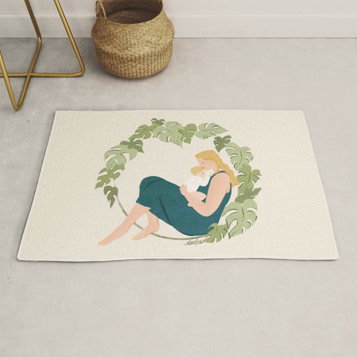 Maternal Bond (Blond) Rug Gallery Image 1