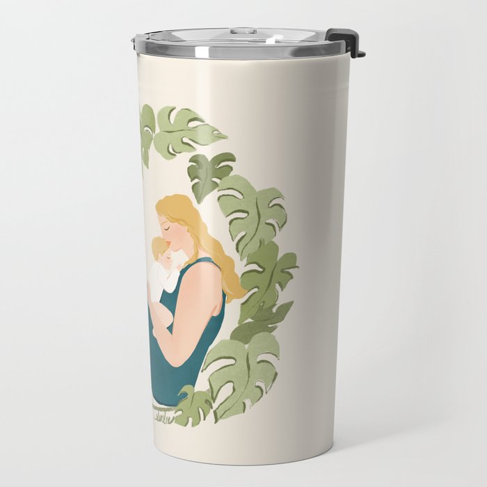 Maternal Bond (Blond) Travel Mug Gallery Image 2