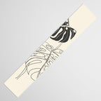 Monstera Leaf Drawing Table Runner Gallery Image 3