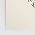 Monstera Leaf Drawing Poster Gallery Image 3