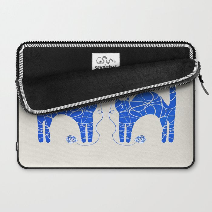 Wool Cat Laptop Sleeve Gallery Image 2
