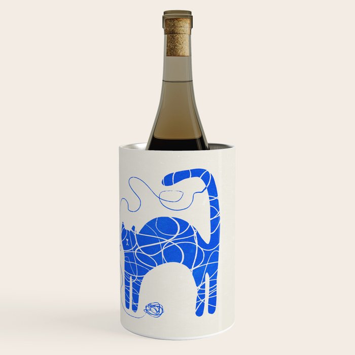 Wool Cat Wine Chiller Gallery Image 3