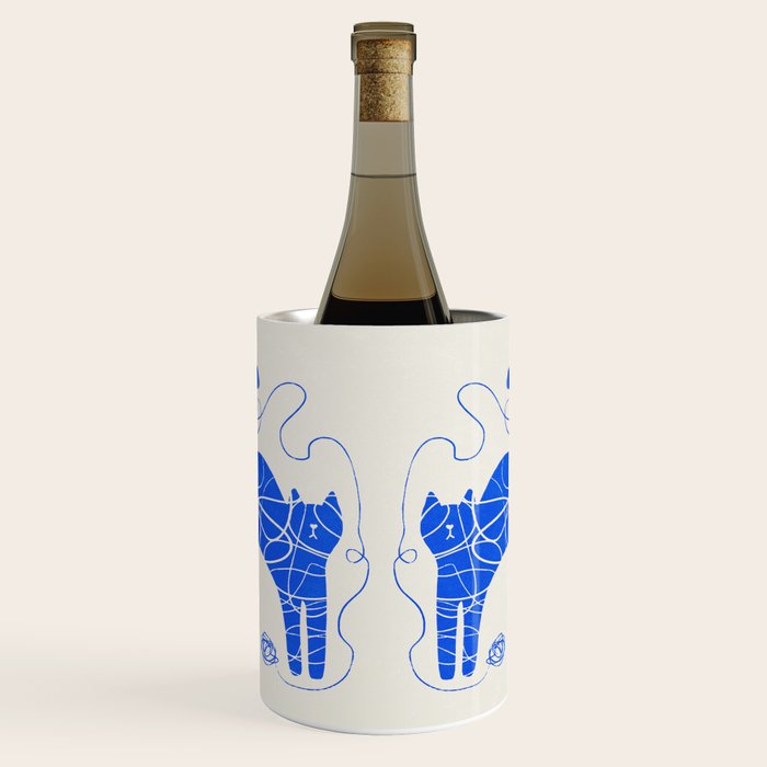 Wool Cat Wine Chiller Gallery Image 1