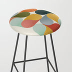 Shapes of color - abstract Stool Gallery Image 2