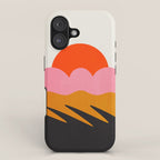 Landscape 02: Mid Century Abstraction iPhone Case Gallery Image 1